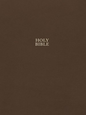 cover image of The KJV, Open Bible